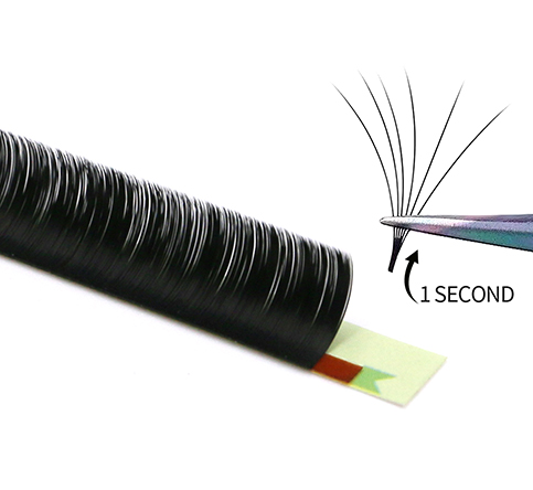 0.05 Black Easy Fanning Eyelash Extension