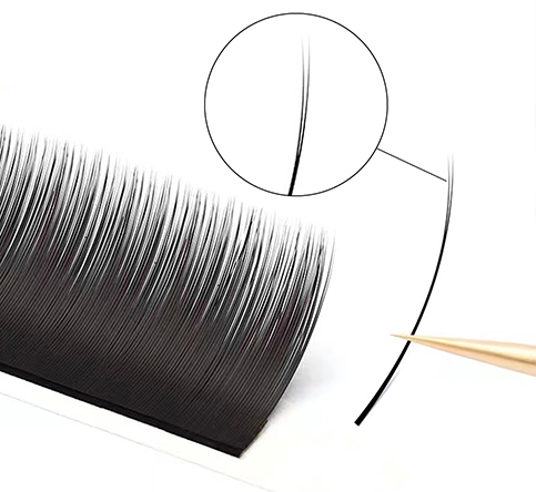 Matte Flat Eyelash Extension