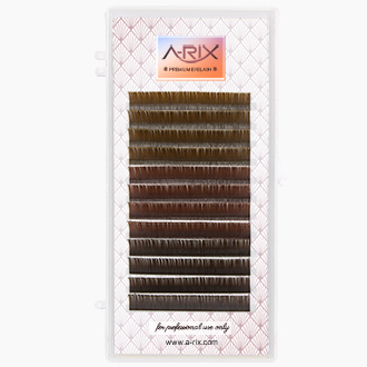 Color Flat Lash-Brown Series