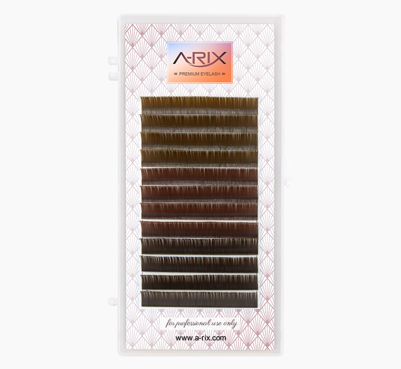 Color Flat Lash-Brown Series