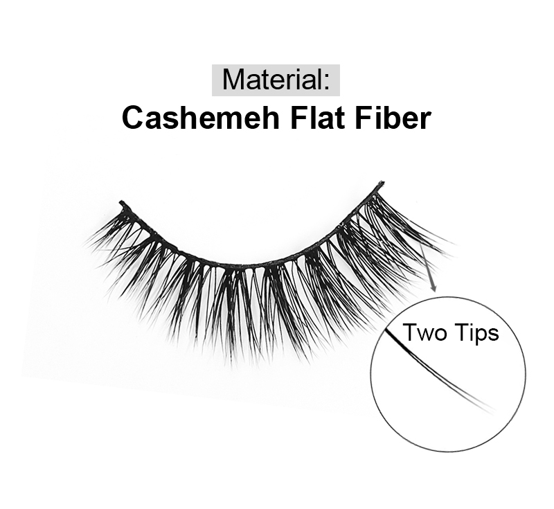 New 3D Cashmere Flat Strip Lash ANH001