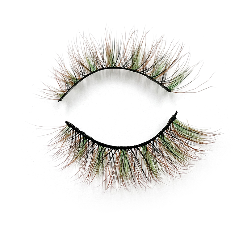 Color Lash Strips Faux Mink Lash ANE001