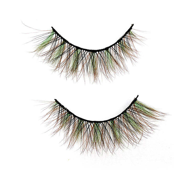 Color Lash Strips Faux Mink Lash ANE001