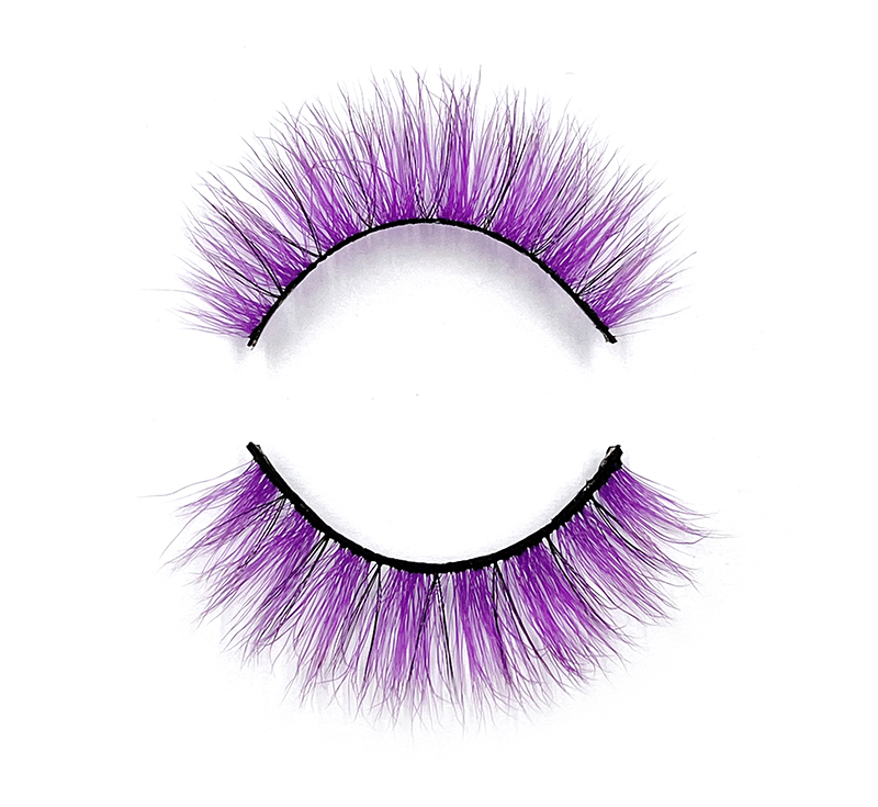 Color Lash Strips Faux Mink Lash ANE009