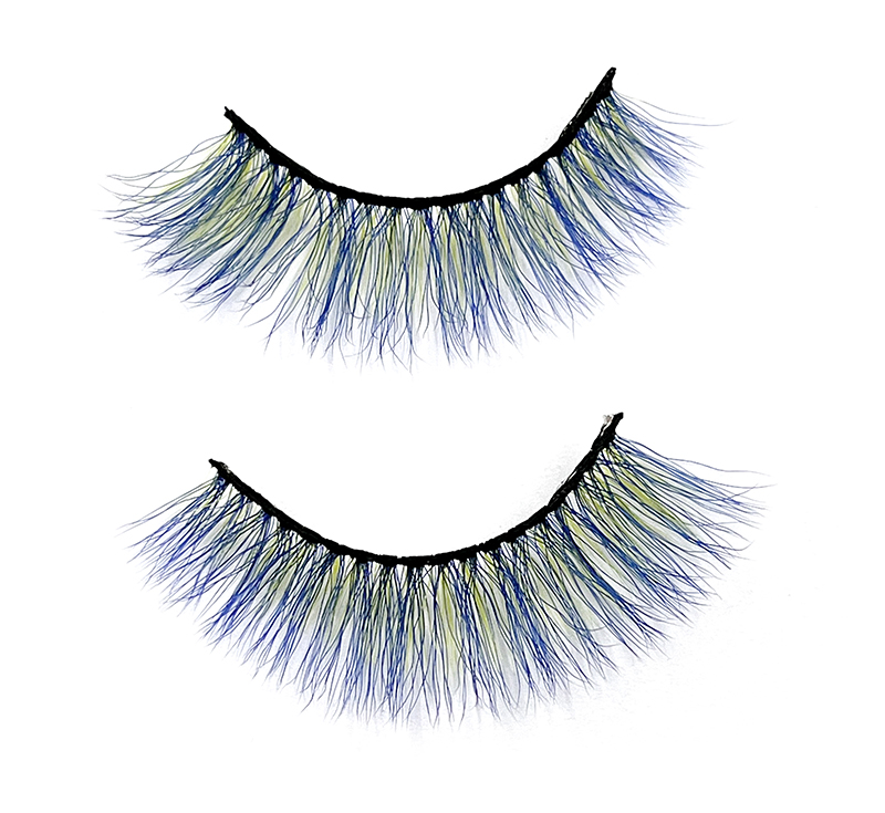 Color Lash Strips Faux Mink Lash ANE012