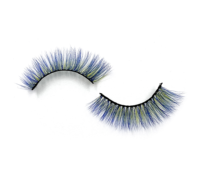 Color Lash Strips Faux Mink Lash ANE012