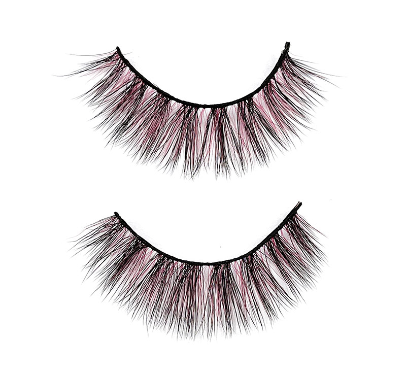 Color Lash Strips Faux Mink Lash ANE023