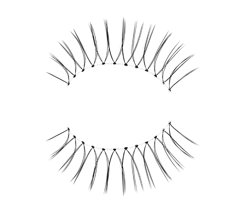 Natural Wispy Human Hair Lash AT002