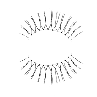 Natural Wispy Human Hair Lash AT002