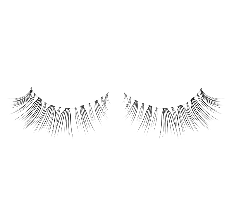 Natural Wispy Human Hair Lash AT005