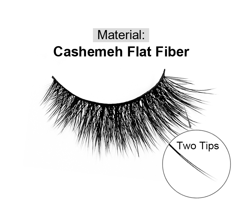 New 3D Cashmere Flat Strip Lash ANH005