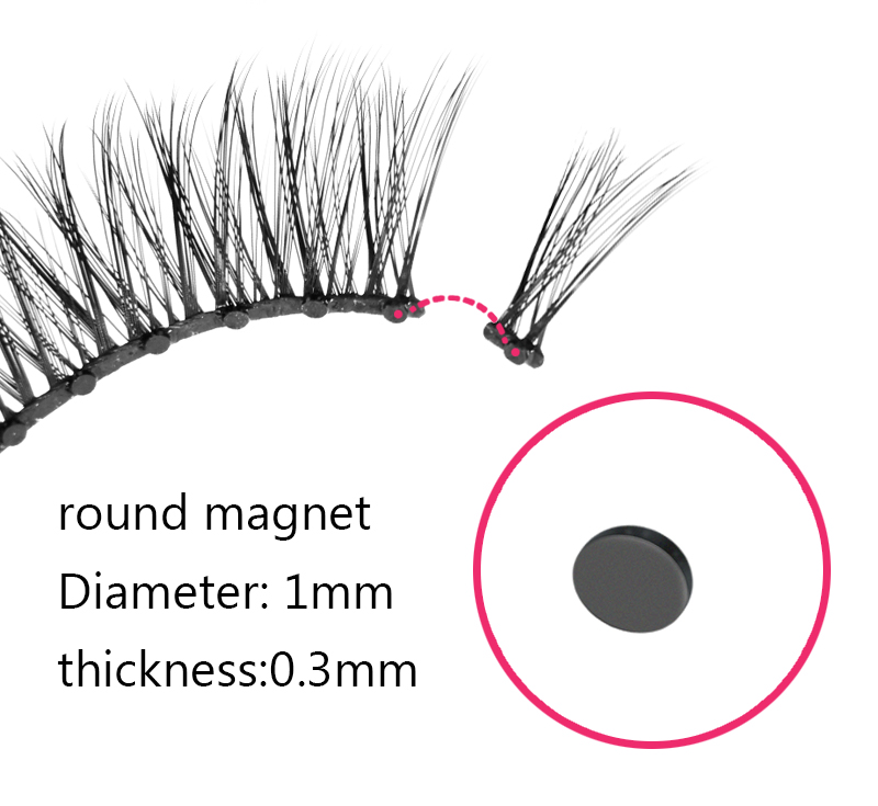 New Magnetic Eyelashes Tiny 10 Magnets-217