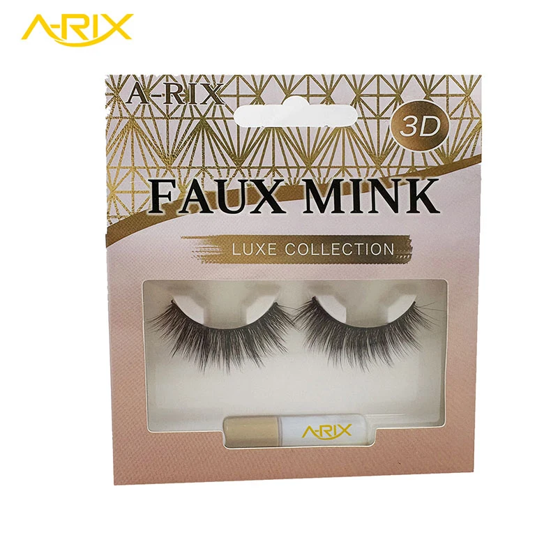 Paper Card Box For Strip Eyelash Recycle Ecofriendly FSC Certificated