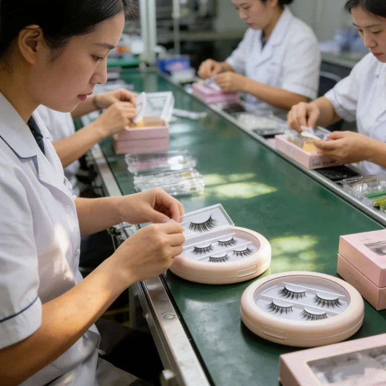 How an Eyelash Factory Makes Your Private Label Product