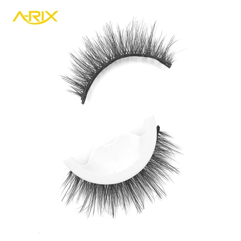 New Self-Adhesive Eyelashes Body Heat Activated Press on Lashes