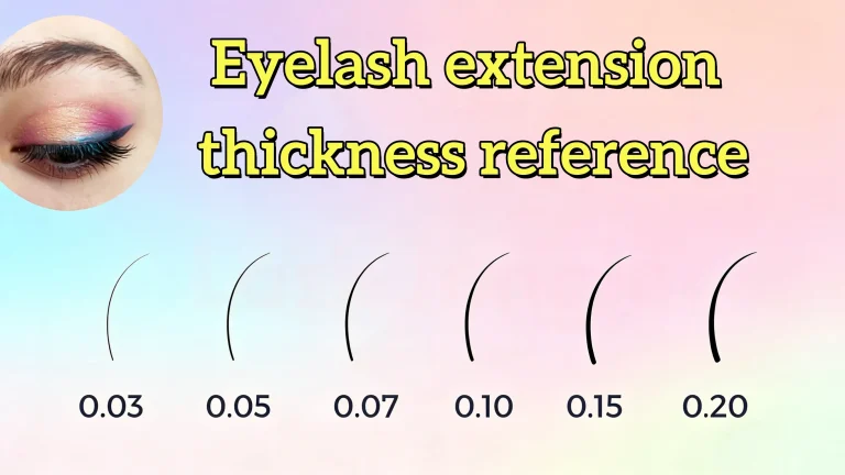 Thickness & Length Guide for Wholesale Eyelash Buyers