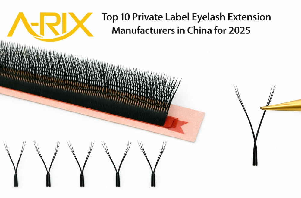 Top 10 Private Label Eyelash Extension Manufacturers in China for 2025