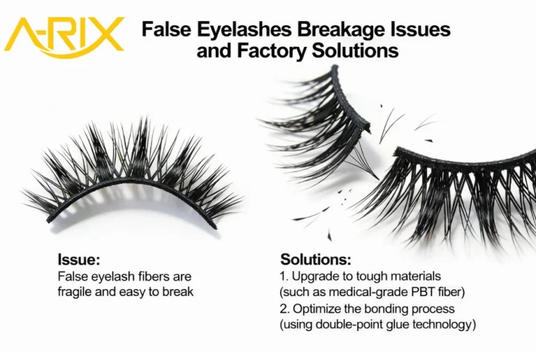 Why False Eyelashes Break Easily and How Eyelash Factory Solve the Problem