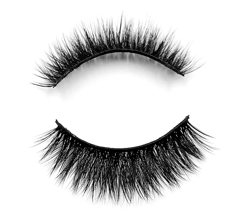 Custom Private Label Vegan Dramatic Lightweight fiber 3D Faux Mink Eyelashes