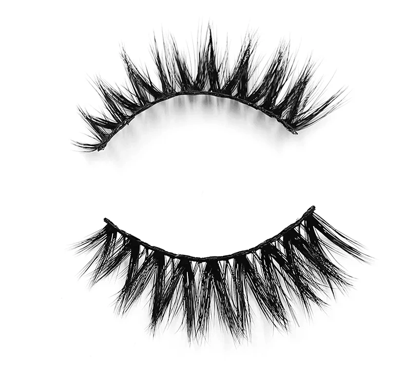 Lightweight Fluffy Seamless Wispy Lashes Wholesale Private Label 3D Faux Mink Lashes