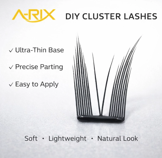 Pre-glued Lazy Cat False Eyelashes-Soft, Stylish, Trendy, DIY Cluster Eyelashes