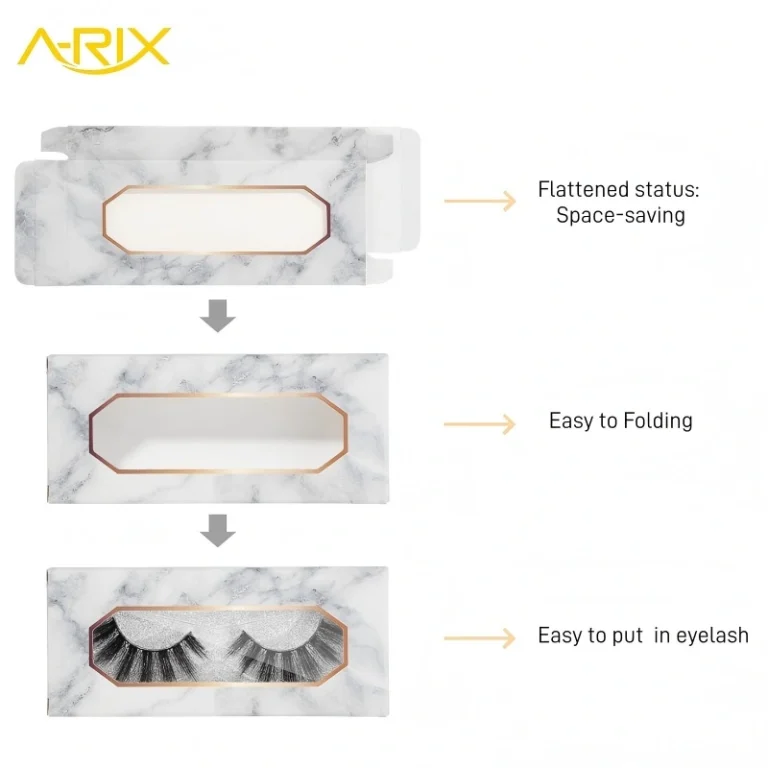 Premium -Glitter -Paper -Eyelash- Storage -Box -with- Clear -Window- Eyelash -Boxes-1