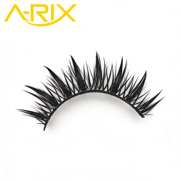 18mm-Wet-Look-Manga-Lashes-Wispy-Spiky-Anime-Style-Natural-Faux-Mink-10-Pairs