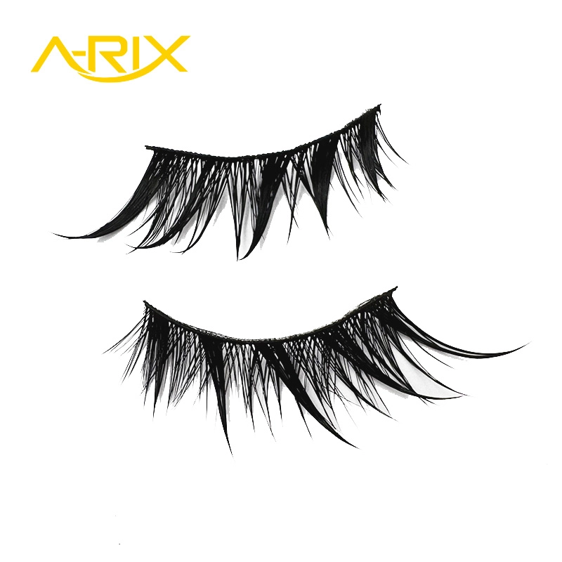 New Wet Spiky Look Half Eyelash Strip Lash