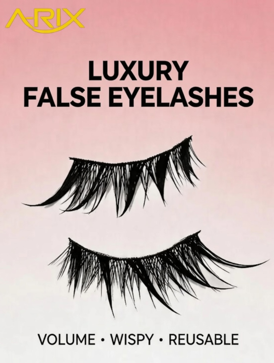 New Wet Spiky Look Half Eyelash Strip Lash