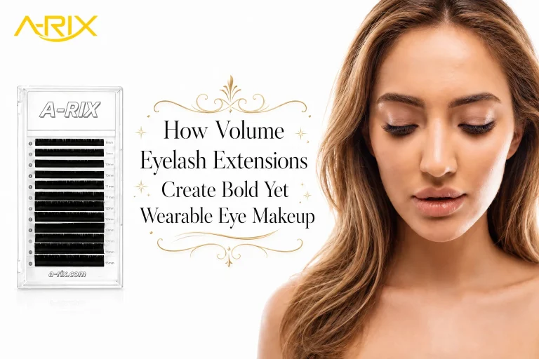 How Volume Eyelash Extensions Create Bold Yet Wearable Eye Makeup