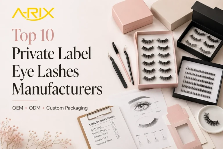 Top-10-private logo-eyelash-manufacture