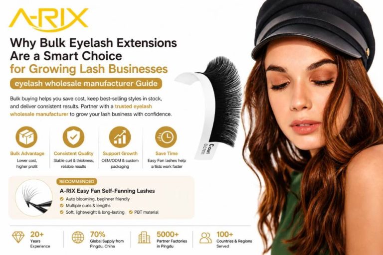 Why Bulk Eyelash Extensions Are a Smart Choice for Growing Lash Businesses eyelash wholesale manufacturer Guide