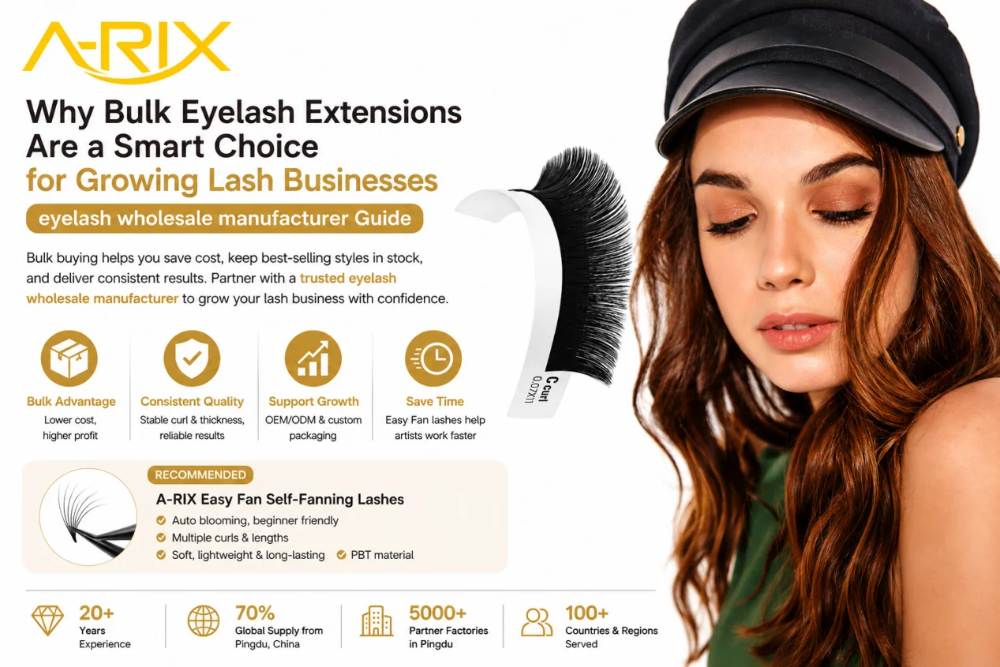 Why Bulk Eyelash Extensions Are a Smart Choice for Growing Lash Businesses eyelash wholesale manufacturer Guide