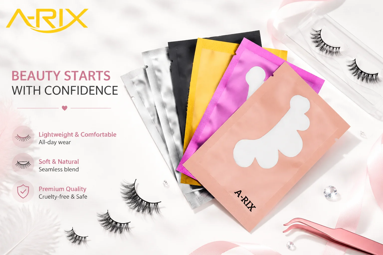 Eyelash extension tools eye isolation pads eye patches