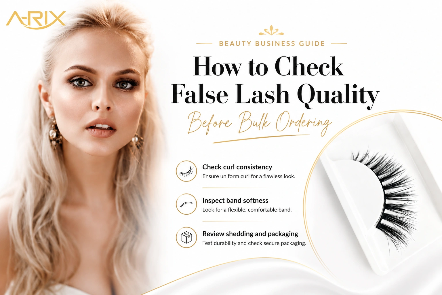 How to Check False Lash Quality Before Bulk Ordering