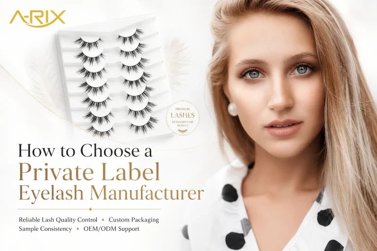 How to Choose a Private Label Eyelash Manufacturer with Reliable Lash Quality Control and Custom Packaging