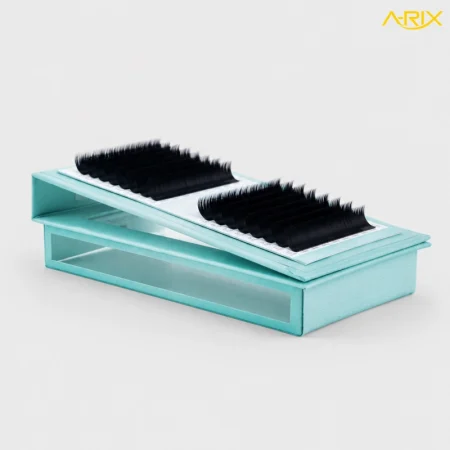 Luxury Rigid Card Magnetic Eyelash Extension Clamshell Box Pick Lash Convenient