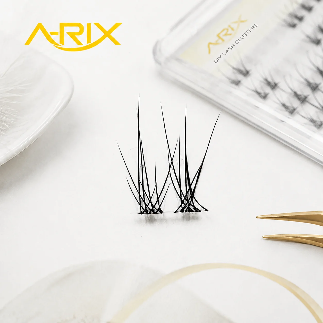 Wholesale Cluster Eyelash Extension Handmade Applying False DIY Eyelashes