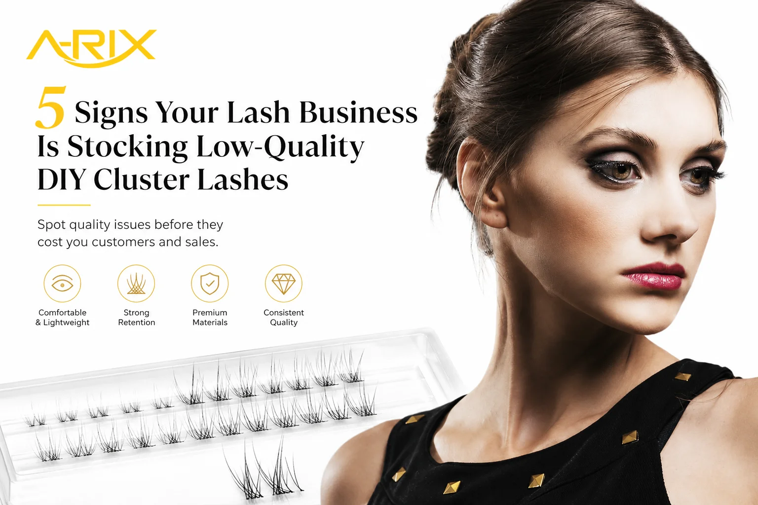 5 Signs Your Lash Business Is Stocking Low-Quality DIY Cluster Lashes