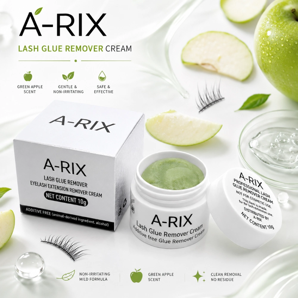 Eyelash Extension Remover Cream 5-8 minutes Green Apple Scent