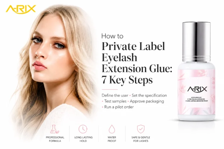 How to Private Label Eyelash Extension Glue 7 Key Steps