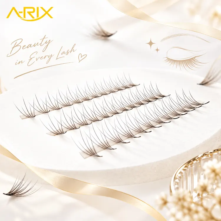 0.07mm 5D Camellia Promade Fans Natural Volume Mix 3 lengths