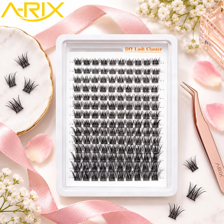 Bulk Custom Branding Durable Innovative Laser‑Engineered DIY Cluster Lashes Feather‑Light, Natural‑Looking & Quick‑Application False Eyelashes