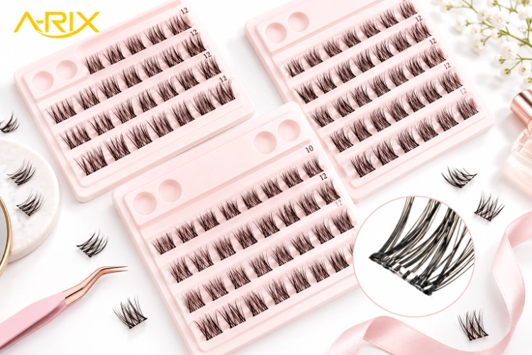 Pre-Glued Cluster Lashes vs Lash Glue Which Is Better for Beginners and Sensitive Eyes